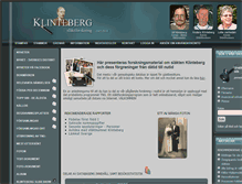 Tablet Screenshot of klinteberg.se